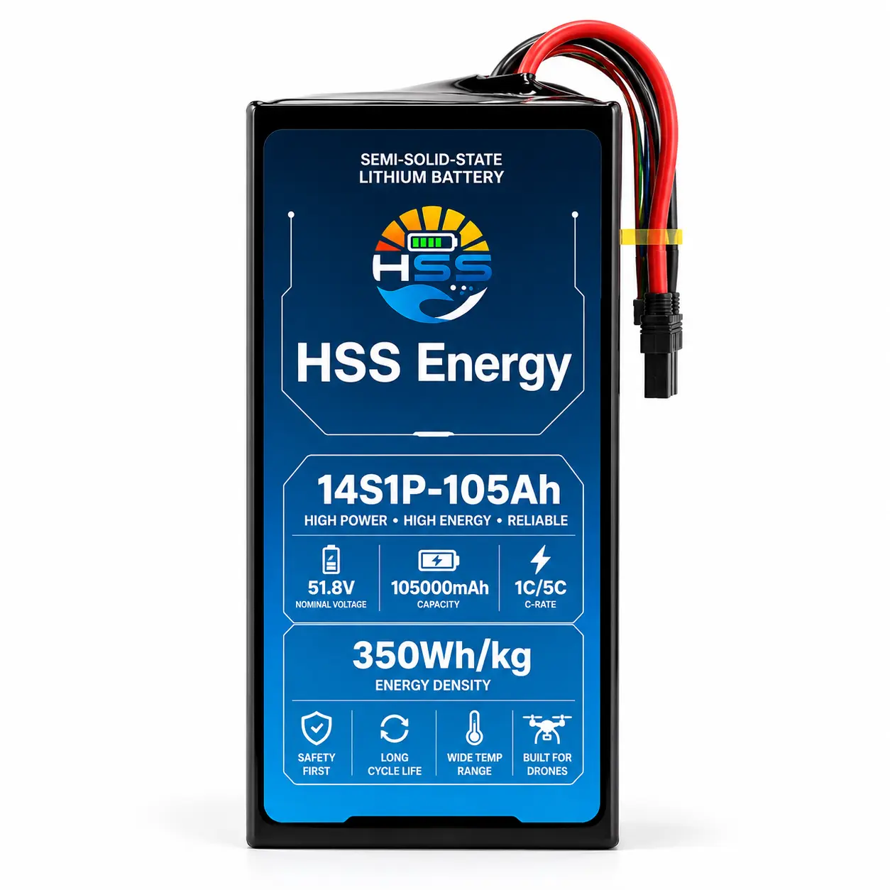 Pin máy bay không người lái 14S 105Ah
