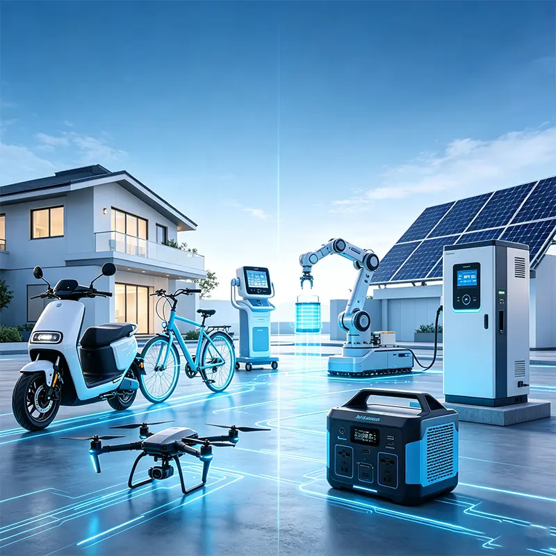 Kịch bản ứng dụng đa dạng Mở rộng ranh giới thị trường cho các sản phẩm pin lithium của HSS Energy Hạ Môn