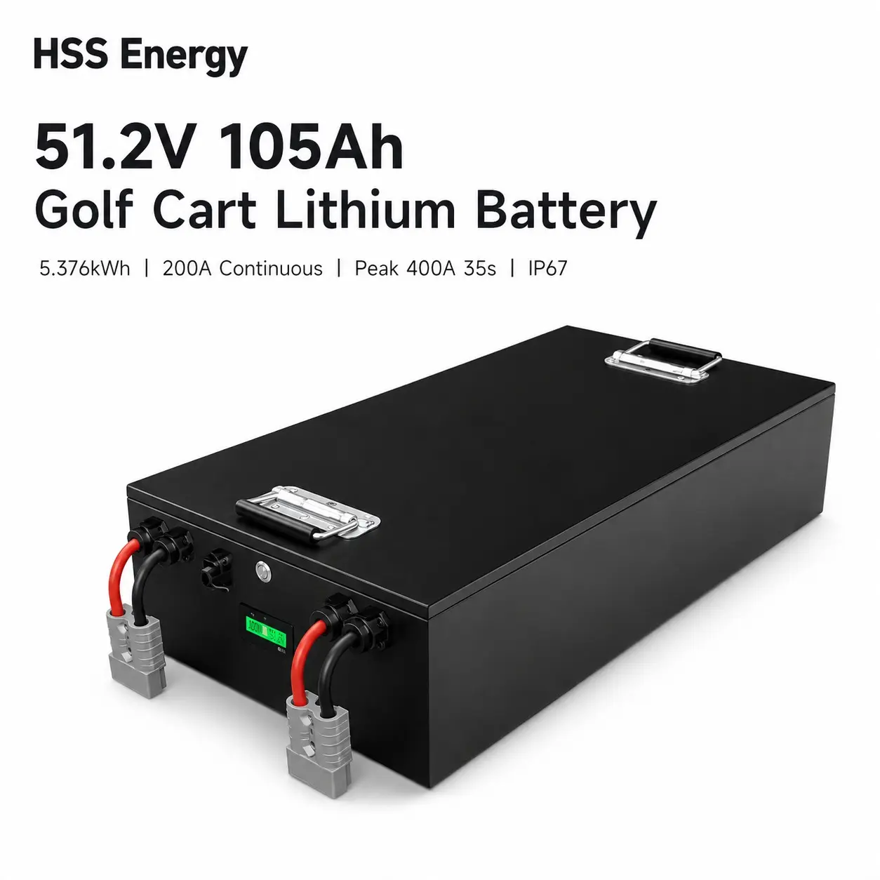 Pin lithium xe golf 51,2v 105ah
