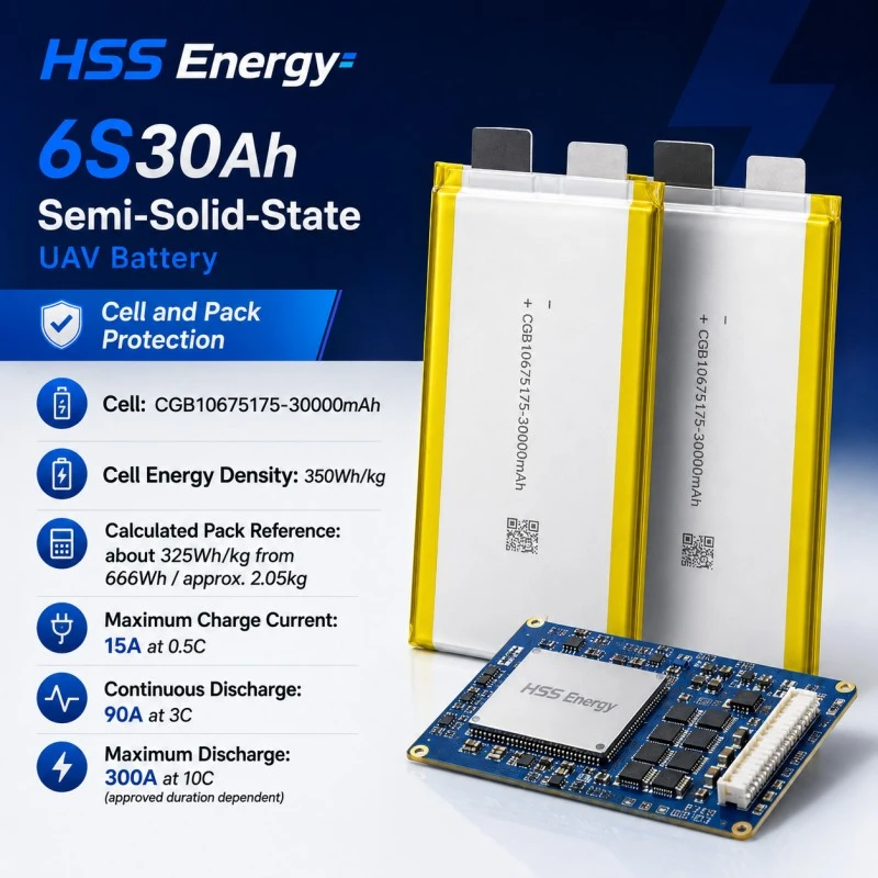 Pin máy bay không người lái 6S 30000mAh