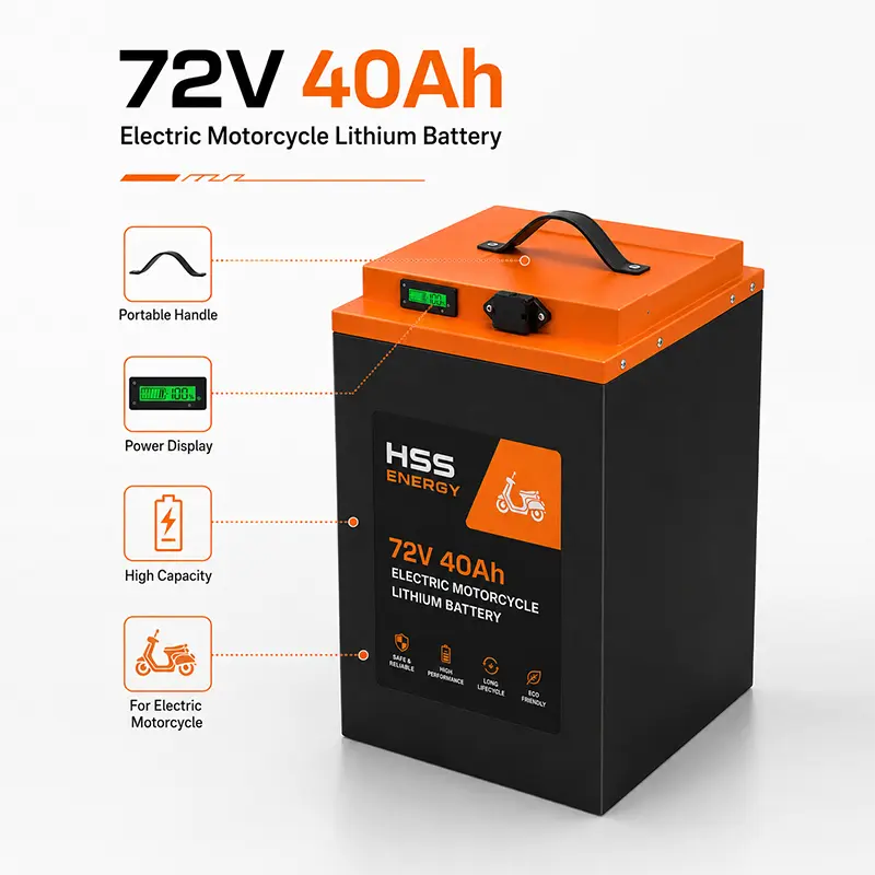Pin lithium xe máy điện 72V 40Ah
